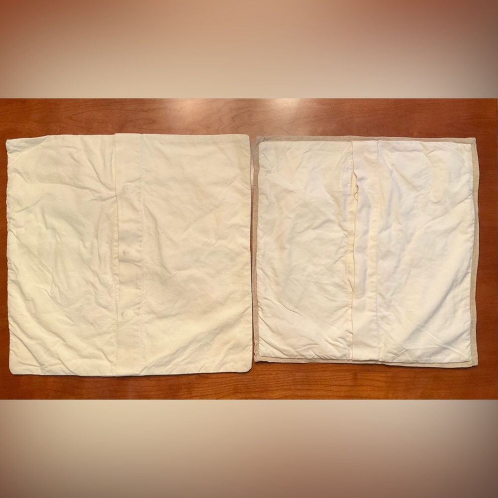 2 Pottery Barn Embroidered Pillow Covers - Picture 6 of 16